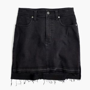 Madewell jean skirt